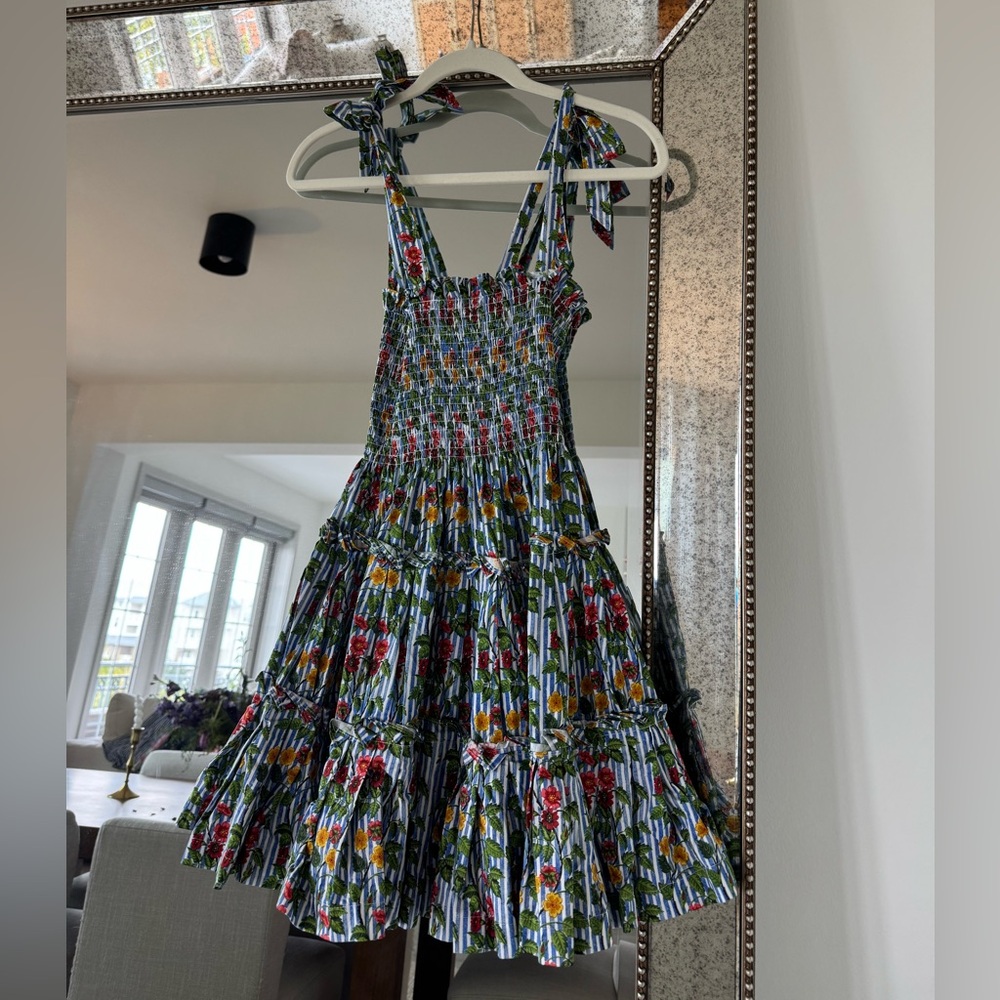 Vibrant Floral Mini Dress